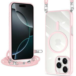 iPhone 16 Pro Max �P�[�X �N���A �V�����_�[ MagSafe�Ή� ���C�����X�[�d �A�N�����w�� �ϏՌ� �}�O�l�b�g���� �A�C�t�H��16�v���}�b�N�X �P�[�X �}�O�Z�[�t�Ή� �ϋv�� ����~�� ���ϖh�~�i�s