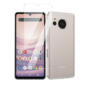 �Ή� AQUOS sense7 �P�[�X AQUOS sense7 �K���X�t�C���� �ی�t�B���� �̗p���{���Ɏq�f�� �����ߗ� �C�A�[�� �w��h�~ ��U�h�~ �z�� �\��t���ȒP SH-53C SHG10 SH-M24 �J�o�[ �_�� TPU �S���� �U�M��