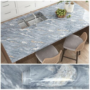 VEELIKE 嗝΃V[g h ϔM V[ǎ CNV[g DIY ڒܕt ͂ h JbeBOV[g PVCtB u[ 40cmx300cm Lb`  Ƌ e[uV[g 