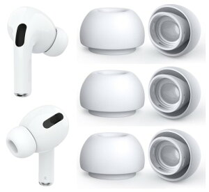 Wiki VALLEY �C���[�s�[�X AirPods Pro ��1/2����Ή� �V���R�� �C���[�`�b�v �m�C�Y���_�N�V�����z�[���t�� �_�炩�����K ����~�� �\�t�g�V���R������ (M�T�C�Y 3�y�A)
