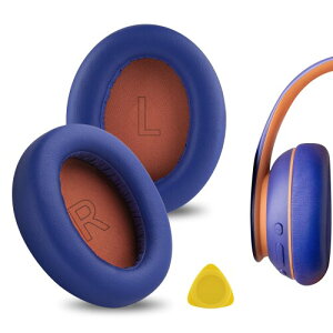Geekria �C���[�p�b�h�݊��� �p�b�h �A���J�[ Anker Soundcores Life Q10, Q10 BT, Life 2 NEO �w�b�h�z���ɑΉ� �C���p�b�h/�C���[�N�b�V����/�C���[�J�b�v �v���e�C�����U�[ (�� �I�����W)