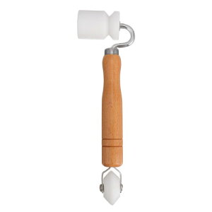 WINOMO 壁紙用ローラー シームローラー 圧着ローラー 塗装用具 木製ハンドル 内装用プラスチックローラー