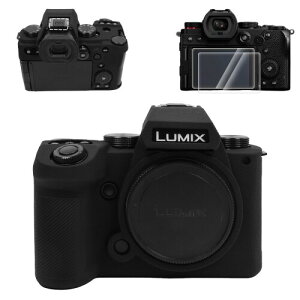 VOVMOEYA JP[X For Panasonic Lumix S5II S5M2 S5IIX DC-S5M2XCLumix S5II{fBP[X VRJo[ For \j[ S5IIXJP[X Lumix DC-S5II JیJo[ Lumix DC-S5IIX ANZT[?ub