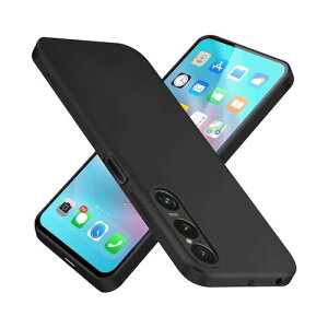 �Ή� Xperia 1 VII �P�[�X �u���b�N Xperia 1 VII SO-51F / XQ-FS44 / SOG15 �X�}�z�P�[�X ���^ �y�� �ό`�h�~ �J���� �����Y�ی� �l�C �C�菝�h�~ �Ռ��z��
