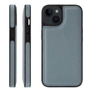 HANATORA for iPhone 14 �P�[�X �{�v �ϏՌ� �o���p�[�^ �X�}�z�P�[�X �X�}�z ���ʖ{�v �V�������N���U�[ �M�t�g �u���[�O���[ WPG-14-BlueGray
