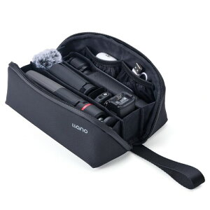 llano OSMO Pocket3 キャリーバッグ アクションカメラ ケース FOR DJI pocket3ケース 180°開口/大容量/撥水加工/コンボアクセサリー収納用/衝撃吸収/軽量 オズモポケット3 保護バッグ T3シリーズ