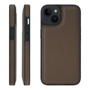 HANATORA for iPhone 15 �P�[�X �{�v �ϏՌ� �o���p�[�^ �X�}�z�P�[�X �X�}�z ���ʖ{�v �V�������N���U�[ �M�t�g �g�[�v WPG-15-Taupe