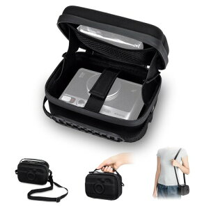 JJC instax mini Evo X100VI n[hEVAJP[X ϏՌ  Fujifilm mini LiPlay / X100F / X100V ȂǓKp Xgbvt 2way [ V_[obO nhobO 104x154x57mm܂ł̃Jp