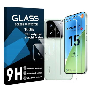 cronincards �Ή� Xiaomi 15 �K���X�t�C���� �{ �����Y�ی�t�B�����i2+2�����j�Ή� Xiaomi 15 �t�B���� �Ή� �V���I�~ 15 �ی�t�B����CRONINP-XM15