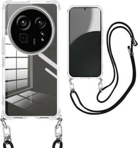 weiaoluo AQUOS R9 PRO �P�[�X �N���A �A�N�I�XR9 Pro �P�[�X �V�����_�[ SH-54E �J�o�[ �ϏՌ� aquos r9 pro �J�o�[ �l�b�N�X�g���b�v �񂩂� �΂߂��� �g�уX�g���b�v ���|�� �����h�~ ���菝�h�~ ��
