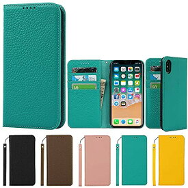 Eastwave アイフォン for iPhone X ケース 牛革 本革 for iPhone XS ケース 手帳型 for iPhoneX for iPhoneXS 財布型カバー 本革 手帳型 携帯スマホカバー 人気 おしゃれ 内蔵マグネット 耐汚れ 耐衝撃 カー