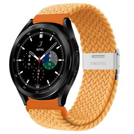 (LEIXIUER) 編組伸縮性腕時計バンド Galaxy Watch 3 45mmバンド/Galaxy Watch 46mmバンド Gear S3フロンティアバンド HUAWEI WatchGT 2/3 /Pro 46mm/Amazfit GTR 47mm用編組ナイロンループバンド22mm（工具が要らなく