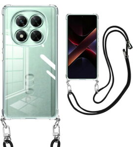 weiaoluo �P�[�X Redmi Note 14 Pro 5G / Xiaomi Poco X7 5G �N���A �p�� �V�����_�[ �ϏՌ� TPU ���|�� ��|�� ��|�� �V���I�~POCO X7 �J�o�[ ���� �X�g���b�v�t�� �΂߂��� �D��X�g���b�v�t�� ���߉\
