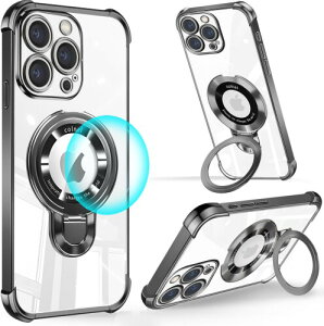 PAILAIMEN iphone 16 pro P[X NA Ot VR ACtH16 pro Jo[ MagSafeΉ ϏՌ P[X iphone 16proX}zP[X TPU  CAX[d  y ԍڃz_[ ČRMILKi