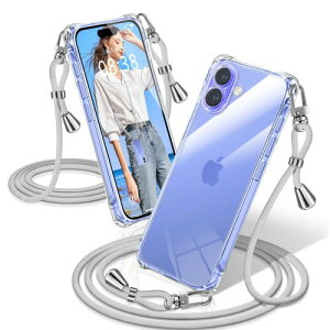 XIOYATY p iPhone 16 P[X NA V_[ ϏՌ X}zP[X ACtH16 Jo[  DXgbvt  | Rt | ΂߂ NX{fB ړIL[ t