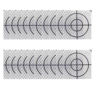 ideamall 反射シート 測量用 プリズム 反射プリズム ターゲット 20枚セット (2cm)