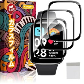 Xiaomi Redmi Watch 3 Active 用の フィルム 液晶保護フィルム ケース Xiaomi Redmi Watch 3 Active 用の フィルム PMMA+PC製素材?指紋防止?自動吸着?3D曲面 Xiaomi Redmi Watch 3 Active 用の