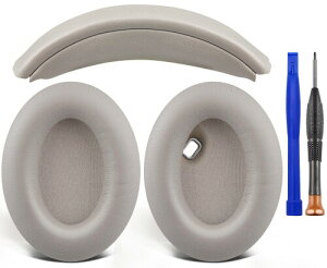 SOULWIT �C���[�p�b�h + �w�b�h�o���h �Z�b�g Sony WH-1000XM4 (WH1000XM4) Over-Ear �p �w�b�h�Z�b�g ���� �L�b�g �w�b�h�z�� �ւ� �p�b�h �򉻖h�~ �N�b�V���� DIY �w�b�h�X�g���b�v�p�b�h �C�� ���i (