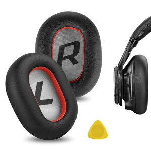 Geekria �C���[�p�b�h QuickFit �݊��� �p�b�h �v�����g���j�N�XPlantronics BackBeat PRO 2/PRO 2 Special Edition, Voyager 8200 UC �w�b�h�z���ɑΉ� �p�b�h �C���[�N�b�V����/�C���[�J�b�v (�v���e�C�����U�[