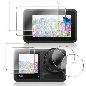 �Ή� DJI OSMO Action 4 �K���X�t�B���� + �J�����t�B���� ���{���Ɏq �d�x9H �p DJI Action 4 �t�B���� �����K���X 3D Touch�Ή� �A�����ߗ� �A�C�A�[�� �A����0.26mm�����^ �A��U�h�~ �A�����x �A��