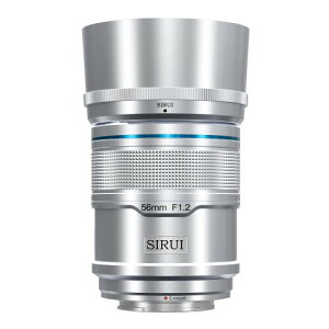 SIRUI Sniper 56mm�I�[�g�t�H�[�J�X�����Y�AF1.2�L�pAPS-C�J���������YA5 A6 A7 FX A9 ZV-E�V���[�Y(E�}�E���g�A�V���o�[)