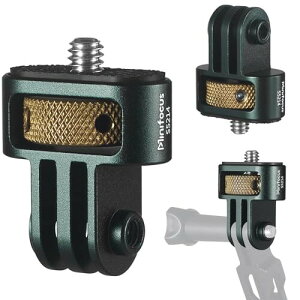 JOr}EgA_v^[A360°\A~1/4"-20OrA_v^[}EgpGoproϊA_v^[AGopro Hero 11/10/9/8AInsta360ADJI OsmoAAKASOт̑̕W1/4 "ANZT[