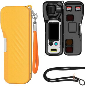DJI Osmo Pocket 4/Pocket 3/Xtra Mus �p �h�� ���[�P�[�X �o�b�O �n�[�h�P�[�X �X�g���b�v +�l�b�N�X�g���b�v �t�� ���[�\ �t�B���^�[ �������[�J�[�h �S�ʕی� �h�o �Ϗ��� �����h�~ �����^�т�