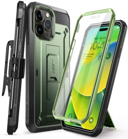 SUPCASE iPhone14 Pro Max ケース 6.7インチ 2022 全面保護 耐衝撃性 米軍事規格取得 ケースと液晶保護フィルム一体型 防塵 腰かけクリップ付き スポーツ UBProシリーズ