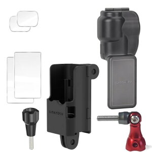 YAAAM �}�E���g �ϊ��A�_�v�^ �ی�J�o�[ �g���A�_�v�^�[ (�e�� for DJI Osmo Pocket 3 ��p Go1-Cov-LRed-Fil2)