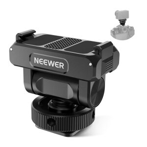 NEEWER �}�O�l�b�g�A�_�v�^�[�}�E���g�A�N�Z�T���[ �R���p�`�u�� Osmo Action 5 Pro/4/3 ���C �N�C�b�N�����[�X 160°�`���g �����\ �A�N�V�����J�����A�_�v�^�[�}�E���g �R�[���h�V���[/1/4�l