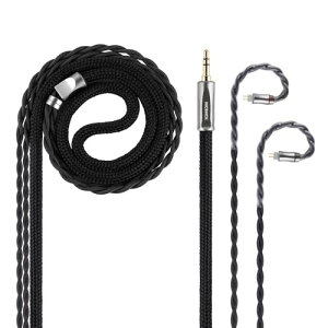 NICEHCK AceOrpheus CzP[u x8NPOCC 0.78mm 2Pin 3.5mm ՌzlbgfUC bLvO tOVbv P RlN^ p E hifiP[u 1.2m DIY