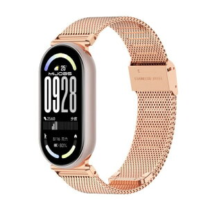 (MIJOBS) Xiaomi Smart Band 10/9/8 �����o���h,Xiaomi Mi Band 10 �V���J�Q���X�g���b�v �������߉\ �_�炵���ւ��x���g �j�����p �V���I�~ 10 �Ή� �����o���h