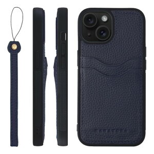 HANATORA for iPhone 15Plus �P�[�X �{�v �ϏՌ� �o���p�[�^ �X�}�z�P�[�X �X�}�z �X�g���b�v �t�� �V�������N���U�[ �M�t�g �l�C�r�[ CPGGZ-15Plus-Navy