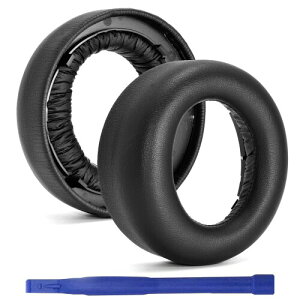 Adhiper PS5 �C���[�p�b�h �����p�C���[�p�b�h �v���e�C�����U�[ �C���[�J�o�[ �m�C�Y�L�����Z�����O �C���[�}�t �C���p�[�c Sony PlayStation 5 PS5 Pulse 3D�w�b�h�t�H���p (�u���b�N)