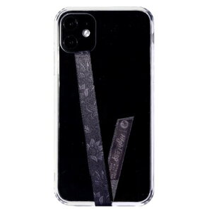 X}zP[X nhXgbv tBK[Xgbv h~ CX[dΉ phonestrap (original) (80.Paisley Solid Black)