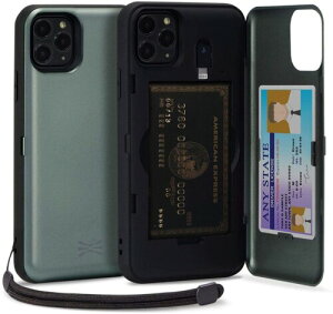 TORU CX PRO iPhone 11 Pro ݊i P[X J[h [w 3 J[h Jo? (CgjO A_v^, Xgbv, ~[ ܂) - O[