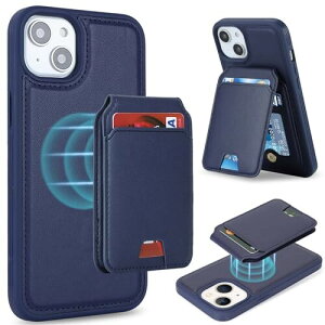 Havaya iPhone15Plus P[X MagSafe Ή iPhone 15 Plus P[X }OZ[t  ϏՌ wʃJ[h[ CX[dΉ tFCNU[(6.7C`Ή)-_[Nu[