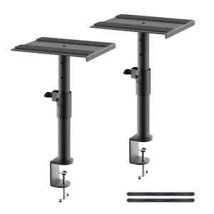 suptek �X�s�[�J�[�X�^���h �X�s�[�J�[�� �X�s�[�J�[�}�E���g ��� �X�s�[�J�[�X�^���h �N�����v 360°��] �ω׏d�e23KG �V��225mm×245mm ��������225~363mm 2�Z�b�g 1�y�A 2��1�g SDM001GB