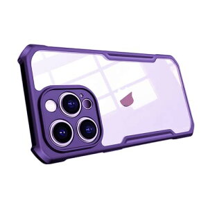 iPhone 14 Pro P[X NA wʃP[X  CX[d ACz 14 v Jo[ ϏՌ ČRMILKi ΂ݖh~ Jo[ 6.1C` Sʕی iPhone 14Pro P[X LYh~, wʃP[X-p[