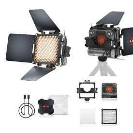 ZHIYUN FIVERAY M20 Combo ビデオライト強力なポケットライト,バイカラー2700k~6500k オンカメラビデオライト 20W