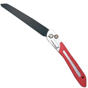 コモライフ 粗大ゴミ分別のこぎり (刃渡り約22cm) 折りたたみ ノコギリ 解体 切断 ポーチ付 多目的 粗大ゴミ