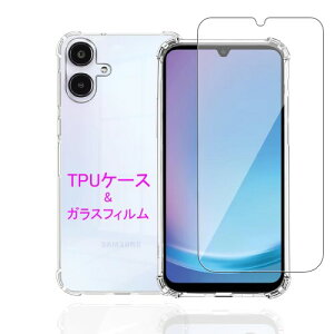 Wekrsu Ή Galaxy A25 5G p P[X + KXtB _ TPU Galaxy A25 5G SC-53F Jo[ S UMH ςɂ {Ɏq tB KX dx9H ߗ Uh~ ( Sʕی