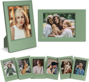 HIYQIN8�� - 2x3 mini�t�H�g�t���[���Z�b�g �N���A�ی�t�B�����t�� - �f�X�N�X�^���h�A�b�v�f�B�X�v���C ���^�ʐ^�t���[���`�F�LMini 12/11/EVO/Liplay/SE/41/40/99/9/8/7+ �ʐ^�p 3�C���`�t�B�����t��