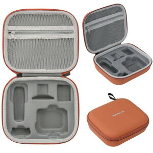 Taoricup DJI Osmo Nano �Ή� ���[�o�b�O �ی�P�[�X ���[�P�[�X DJI Osmo Nano �Ή� �A�N�Z�T���[ �ی�J�o�[ �Z�b�g�o�b�O (Orange)