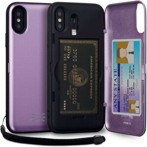 TORU CX PRO II iPhone Xs P[X J[h ̎[w 3 J[h Jo? ~[t (ACtHXs/ACtHX p) - x_[