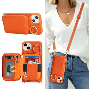 Cavor �Ή�iphone14 Plus�P�[�X�蒠�^ iphone15Plus �P�[�X�V�����_�[�X�g���b�v�t�� �N���X�{�f�B���|���񂩂��΂߂��� ���z�^�J�o�[�A�C�t�H��14Plus �J�[�h���[ ���u�����h�~�L�[�����O�t��