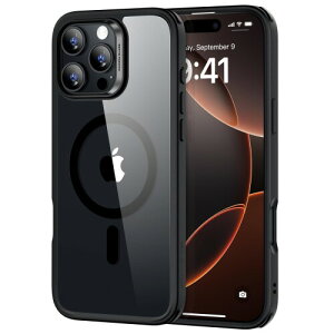 ESR iPhone 16 Pro Max P[X MagSafeΉ phone16promax P[X ϏՌRpKiی phone16pro max p}OlbgX}zP[X ClassicnCubhP[X(HaloLock) NA_ubN