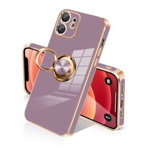 SIG iphone 12 �P�[�X �����O�t�� �J�o�[ ���b�L���H �ϏՌ� �ԍڃz���_�[ �A�C�z�� 12 �P�[�X 360°��] �X�^���h�@�\ �X�g���b�v�z�[���t�� �X�}�z�P�[�X �ČRMIL�K�i SGS�F�� TPU ����~�� ��