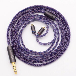 SoundsGood BlueFlame �u���[�t���C�� 8�c �n���h���C�h���P�[�u�� �����x���_�f�� PCUHD �C���z���A�b�v�O���[�h�P�[�u�� �o�����X�ڑ� �����P�[�u�� SE215 SE315 SE425 SE535 SE846 (MMCX-4.4mm)