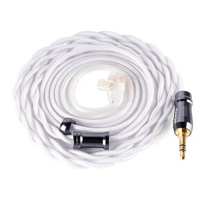 NICEHCK SnowWings �C���z�����P�[�u�� qdc 2Pin 3.5mm 7N�⃁�b�L�{24K�����b�LOCC�{�����d�����V�[���h�w���� hifi���P�[�u�� �{���̋����b�L �����p �������P �������R�l�N�^ 1.2m DIY�i3.5mm qdc 2Pin